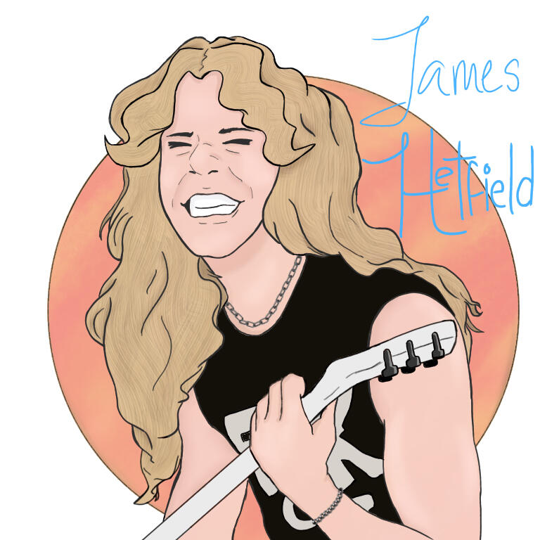 James Hetfield (fan art)
