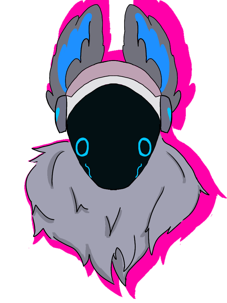 art of my protogen named Baz